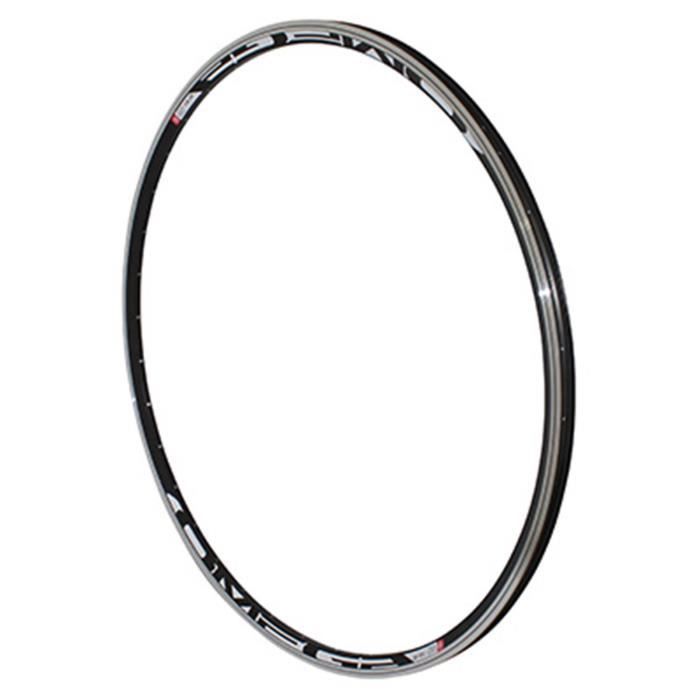 JANTE ROUTE 700 OMEGA NOIR 36T. DOUBLE PAROI PROFIL 22mm