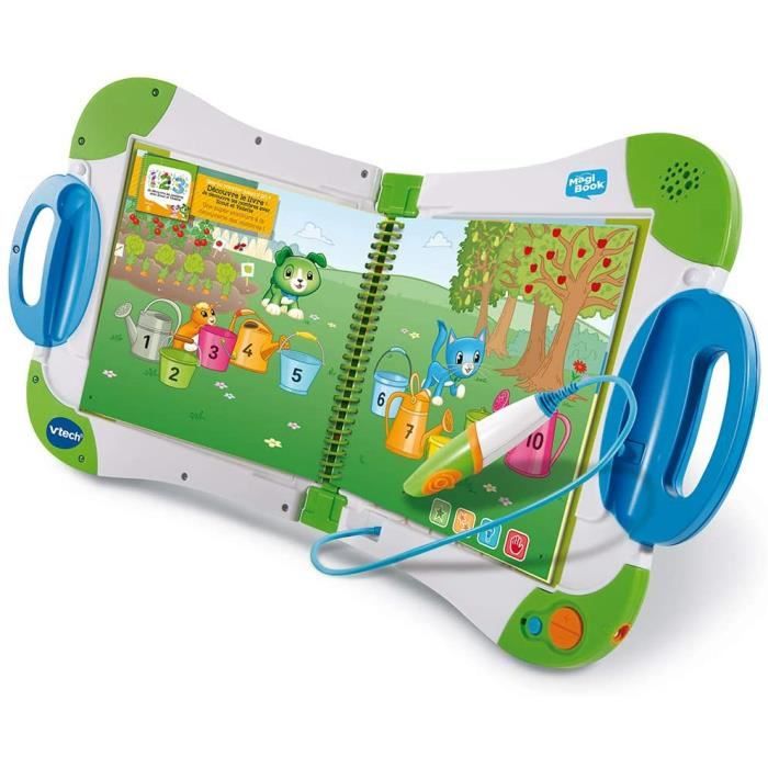 Livre sonore educatif ludique + stylo magique pour enfants 2-8ans - Jouet intelligent calcul lecture Vtech