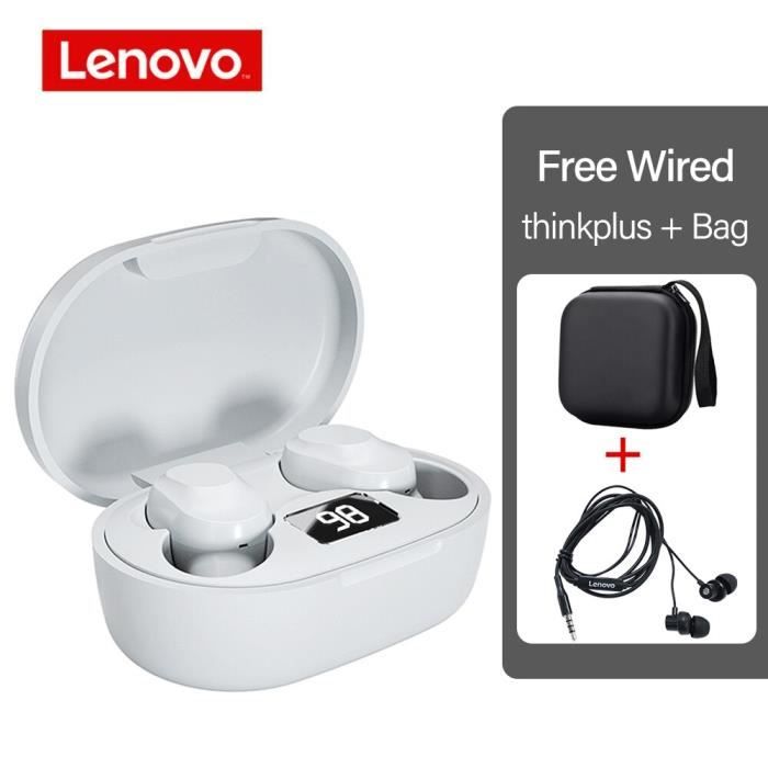 White with all -écouteurs sans fil Bluetooth TWS,oreillettes de Sport,stéréo,basses,pour Android,iPhone,Xiaomi,Huawei,moto,