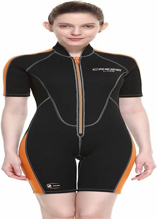 Combinaison Shorty - CRESSI - XLV457512 - Néoprène 2 mm double face - Femme - Manches & jambes courtes Combinaison Shorty - CRESSI - XLV457512 - Néoprène 2 mm double face - Femme - Manches & jambes courtes