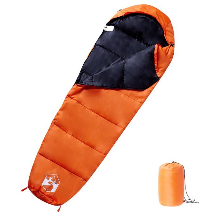 vidaXL Sac de couchage momie pour adultes camping 3 saisons sac de couchage de camping sac de couchage momie adulte sac 94500