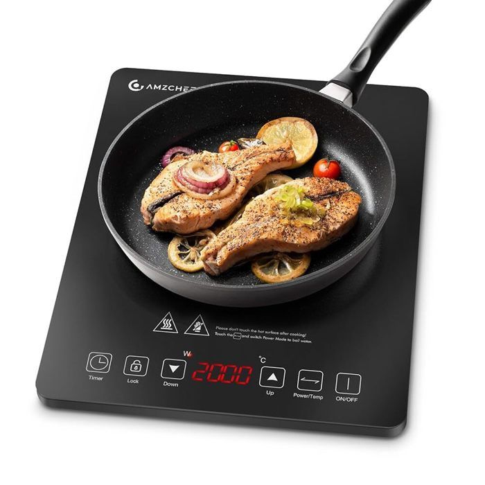 Plaque à Induction Portable 2 Feux – 3500W, 9 Niveaux De Température (60–240°C) – Compacte, Minuterie, Sécurité Enfant - 10