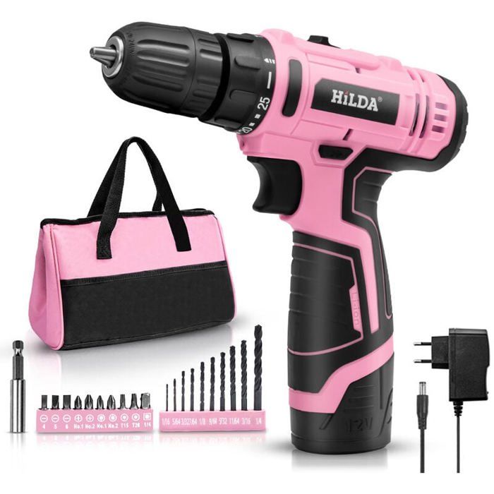 Perceuse-visseuse sans fil 12V visseuse sans fil sac de rangement