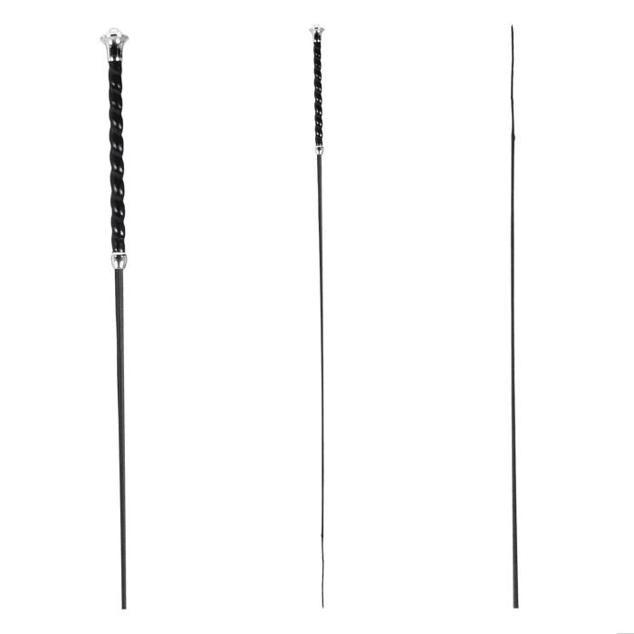 WALDHAUSEN Dressurgerte Classic 100cm - Reitgerte Schwarz