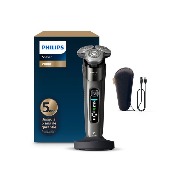 X900210 Rasoir electrique 100 % etanche Serie i9000 avec SkinIQ - vue 2
