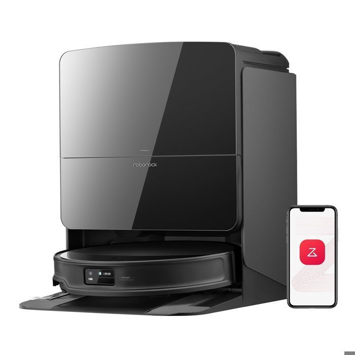 Roborock Saros 10R Robot Aspirateur Triple Système Anti Enchevêtrement Station Multifonctionnelle 4.0 7 98cm Mince - vue 2