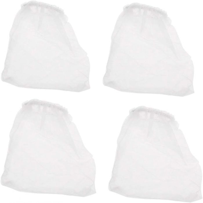 Lot de 4 Sacs filtrants Nylon pour aspirateur graviers réutilisables lavables accessoire entretien aquarium .