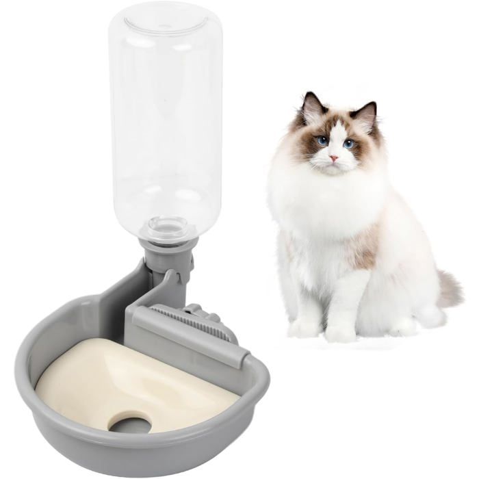 Distributeur deau pour animaux domestiques 480 ml abreuvoir à suspendre pour chien abreuvoir lapin pour cage bo FONTAINE A EAU