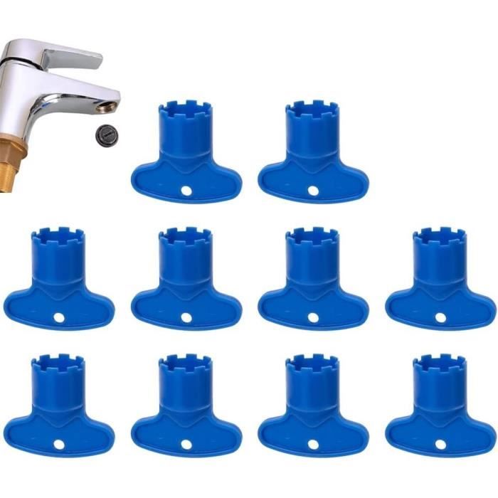 LIOOBO Set De 2 Robinets D'évier Jouets – Accessoires De Cuisine En Plastique Pour Jeux De Rôle