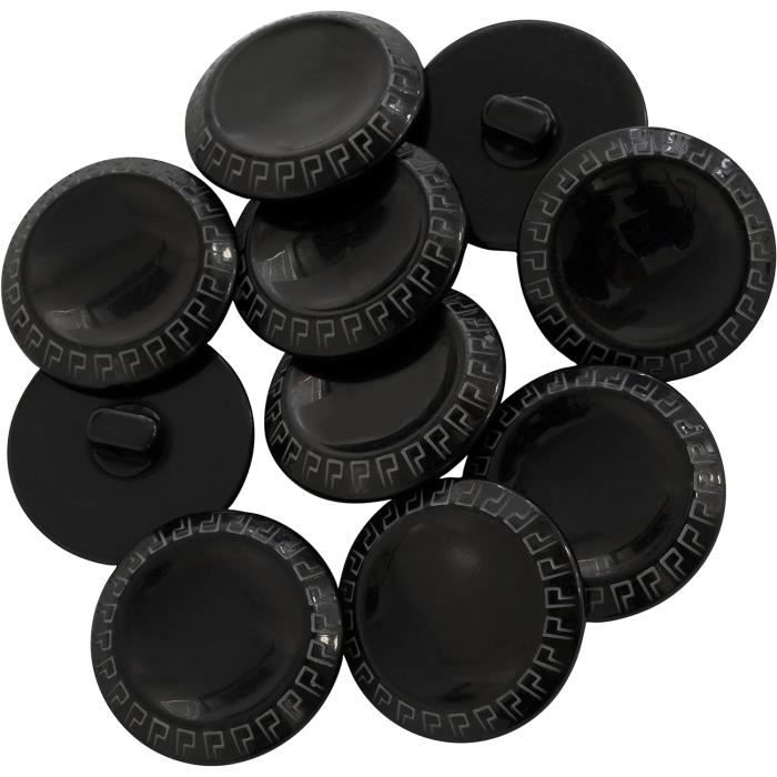 Lot De 100 Boutons à Coudre "oeil De Poisson" 14mm - Assortiment De Couleurs, Polyester - Tricot Créations