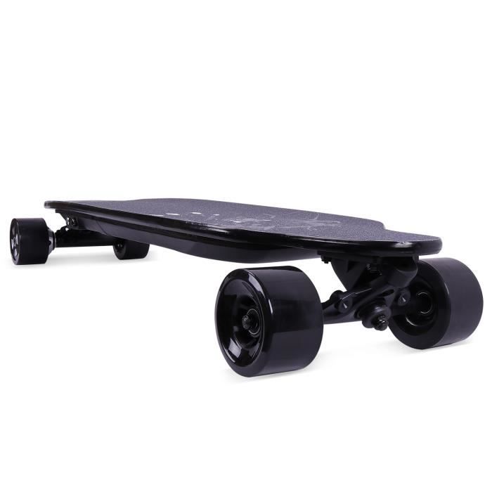 Skateboard Electrique 4 Roues Planche à Roulettes Tout Terrain avec  Télécommande - Cdiscount Auto