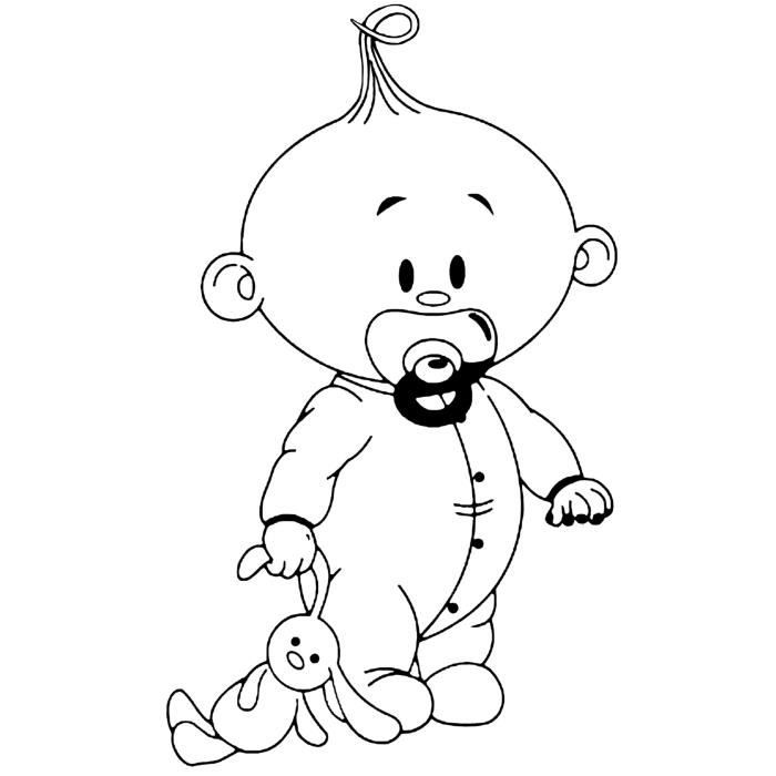 Sticker Decoration Enfant Bebe Et Son Doudou 60x36 Cm Noir Bebe002 Cdiscount Maison