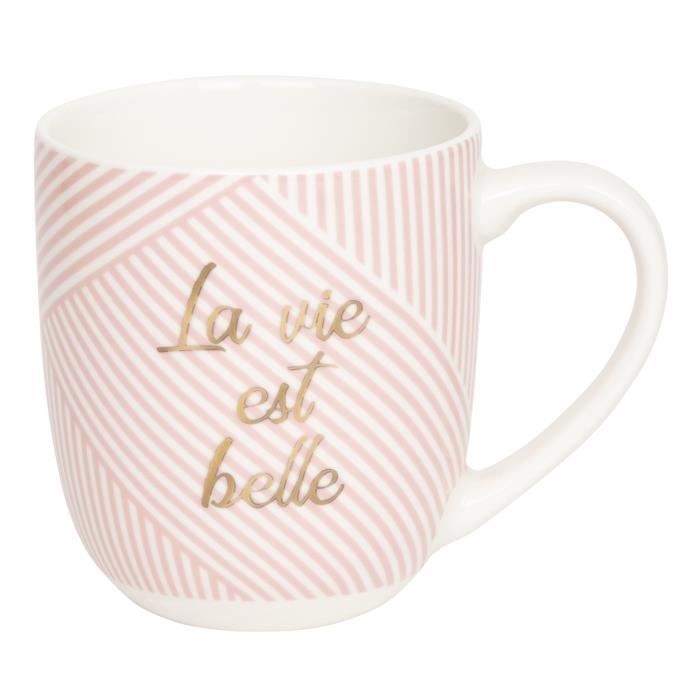 Mug Cadeau - La Vie Est Belle - Draeger Paris