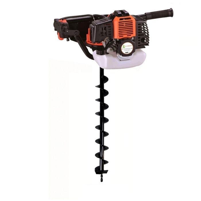 Tarière thermique GT GARDEN, 52 cm3 - 3 CV + mèche 80 mm