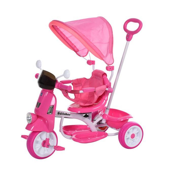Tricycle enfant évolutif LENA rose Cdiscount Sport