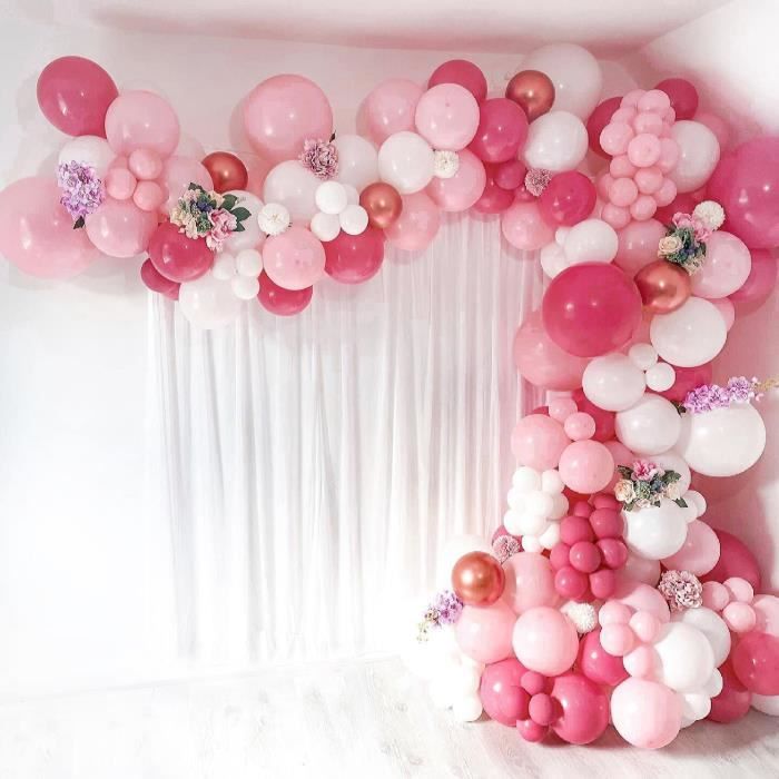 Kit Arche de Ballons - Arrangement Or Rose – cadeauxnicnac