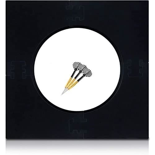 ProDarts Tour Surround Cible Fléchettes Anneau Noir, Protection Murale, Bordure Stable, 45,5