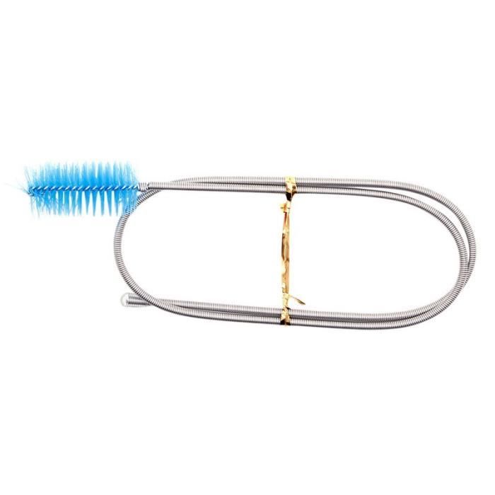 Lot De 5 Brosses De Nettoyage Pour Tubes Et Cylindres - Acier Inox - Neuves
