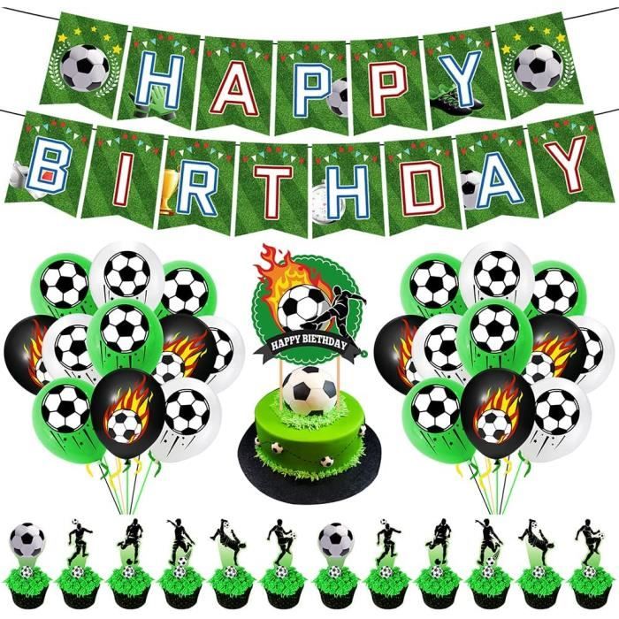 Anniversaire Football Kit, 6 Ans Décoration Anniversaire Football