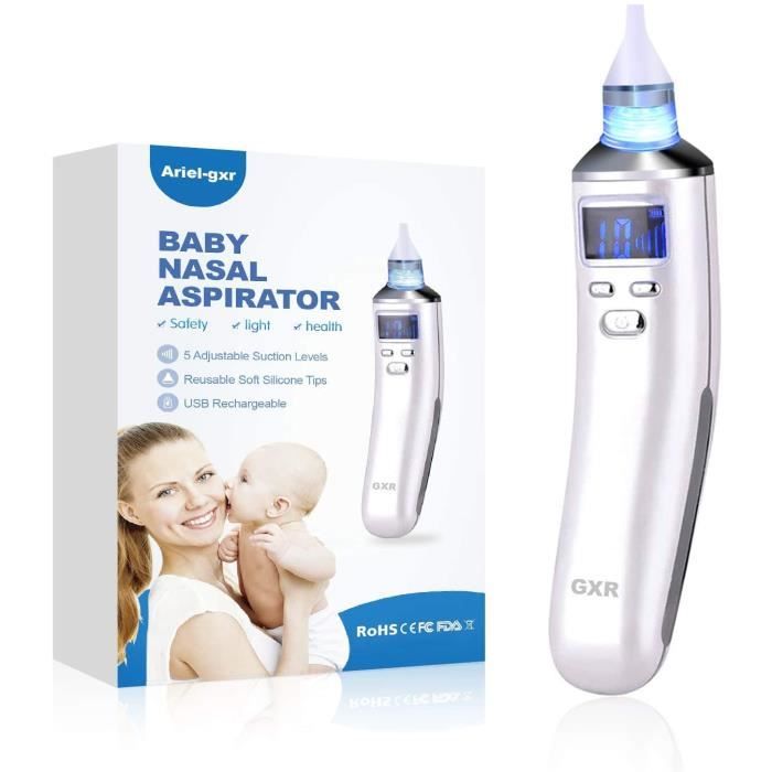 Soin Du Nez Et Des Oreilles Mouche Bebe Electronique Ariel Gxr Aspirateur Nasal Electrique Nettoyage De La Cavite Nasal 4875 Cdiscount Puericulture Eveil Bebe