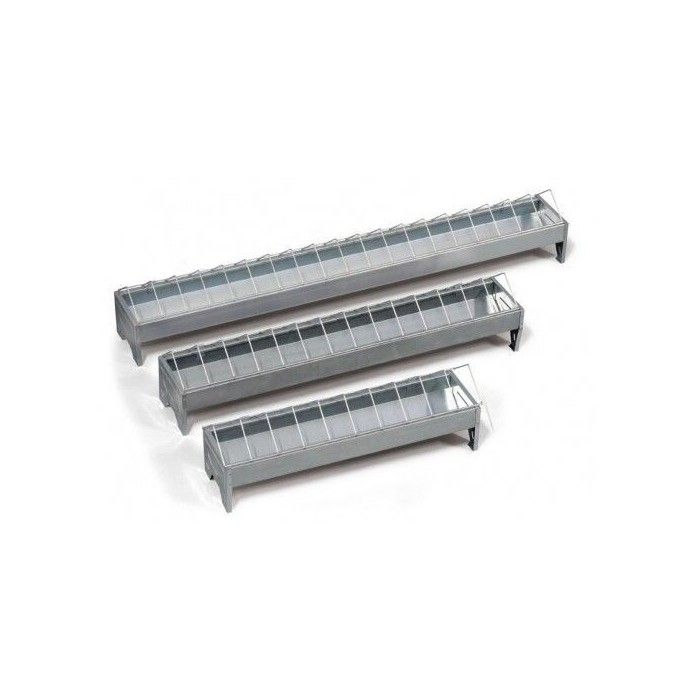 Comparer les prix de Mangeoire Galvanisé pour Poule - NO NAME - 100cm - Petit - Oiseau - Extérieur