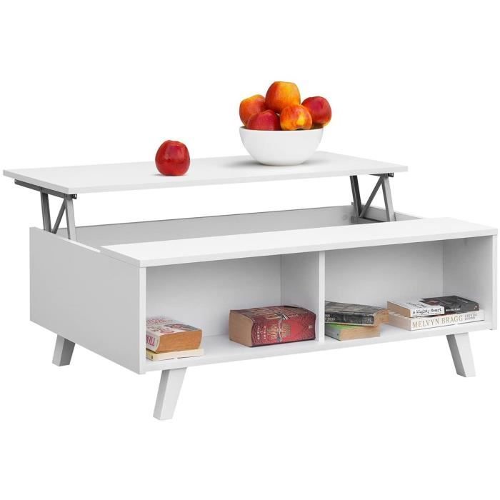 TABLE GIGOGNE COMIFORT Table Basse Avec Plateau Relevable Table De 