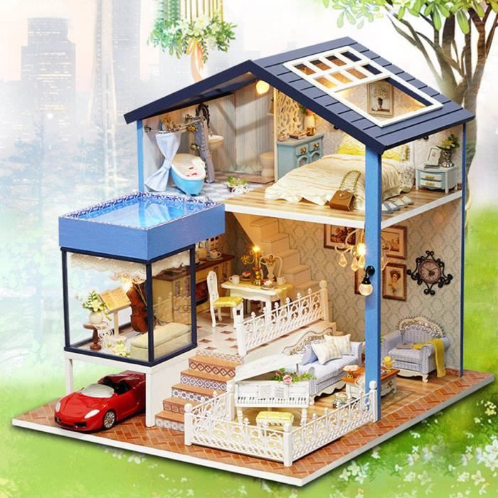 SUPVOX Mini Vitrine à Gâteaux Pour Maison De Poupée - Armoire Boulangerie Miniature Rose - Accessoire Décor Pâtisserie