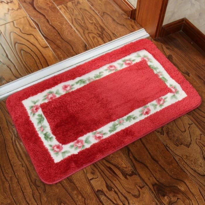 tapis-de-bain-type-fang-red-antid-rapant-rouge-cdiscount