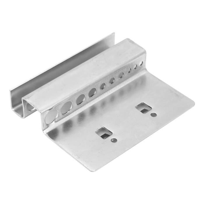 Organisateur De Clés Intelligent En Aluminium - Noir, Compact 9x2x2 Cm