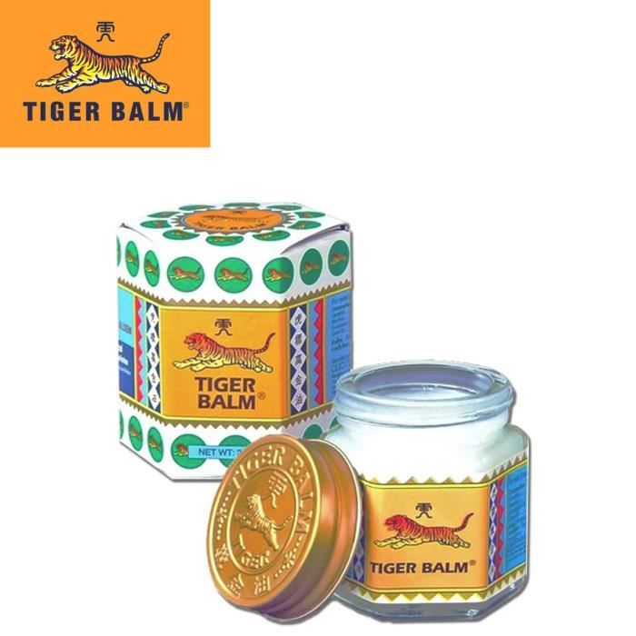 Baume Du Tigre Original Pot 30g Couleur Blanc Tiger Balm Cdiscount Sante Mieux Vivre