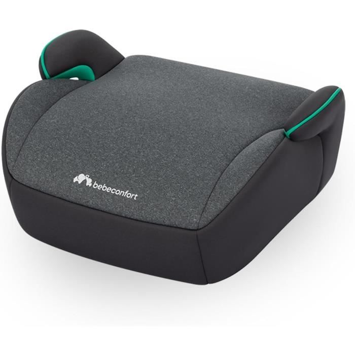 BEBECONFORT Siège auto réhausseur Manga i-Safe, Groupe 3, ceinturé, de 6 à 10-12 ans (36kg) TINTED GRAPHITE