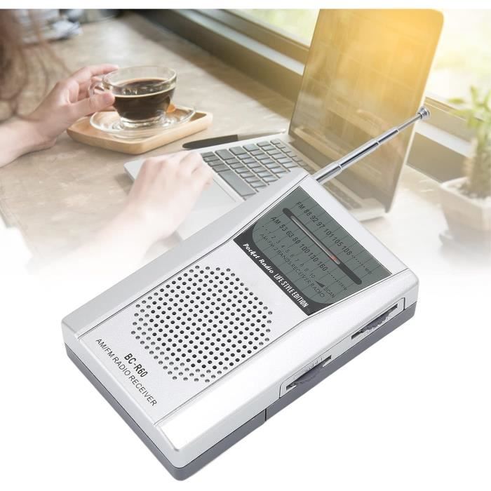 Portable Am Fm Transistor Radio Poche Am Fm Radio 5W Haut-Parleur À ...
