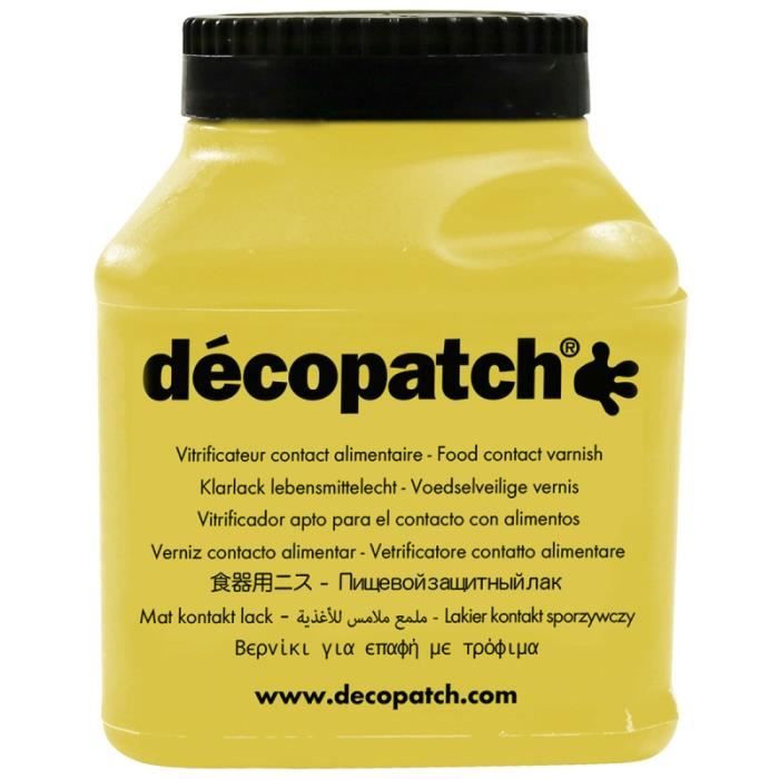 Vernis contact alimentaire Décopatch - 180 ml