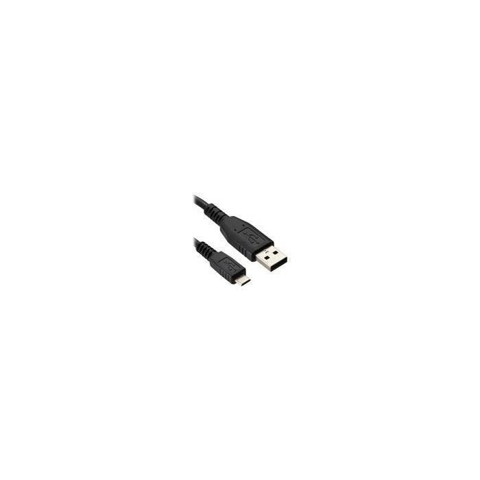 DLH Câble USB type B (M) - USB 2,0 - 1 m - Noir