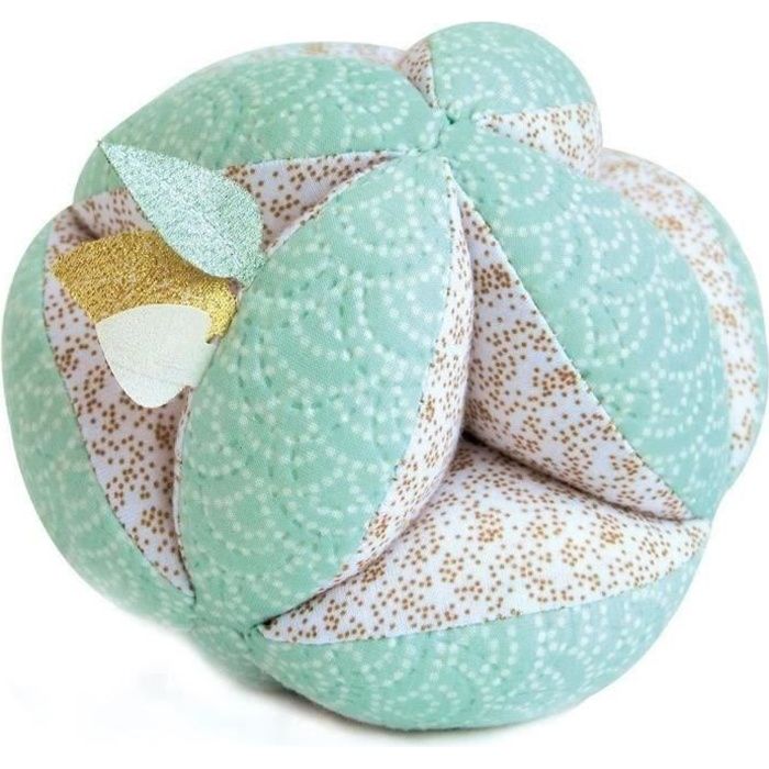 Doudou Et Compagnie Lapin De Sucre Balle De Prehension Avec Hochet Blanc Rose Turquoise Coloris Aleatoire Cdiscount Puericulture Eveil Bebe