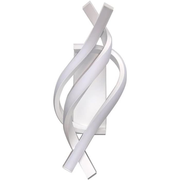 Applique Murale LED D'intérieur Noire Moderne 7 W Pour Escalier Blanc Chaud 3000 K - Applique