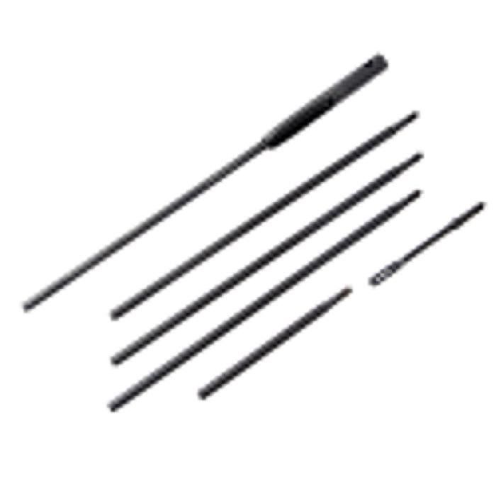 Kit De 6 Brosses De Nettoyage Pour Fusil De Chasse 12GA - Tige En Aluminium - Neuf