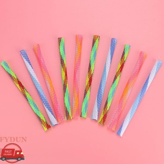Jouet pour chat - FYDUN - Multicolore - 10 pièces - Bonne élasticité - Divertissement interactif