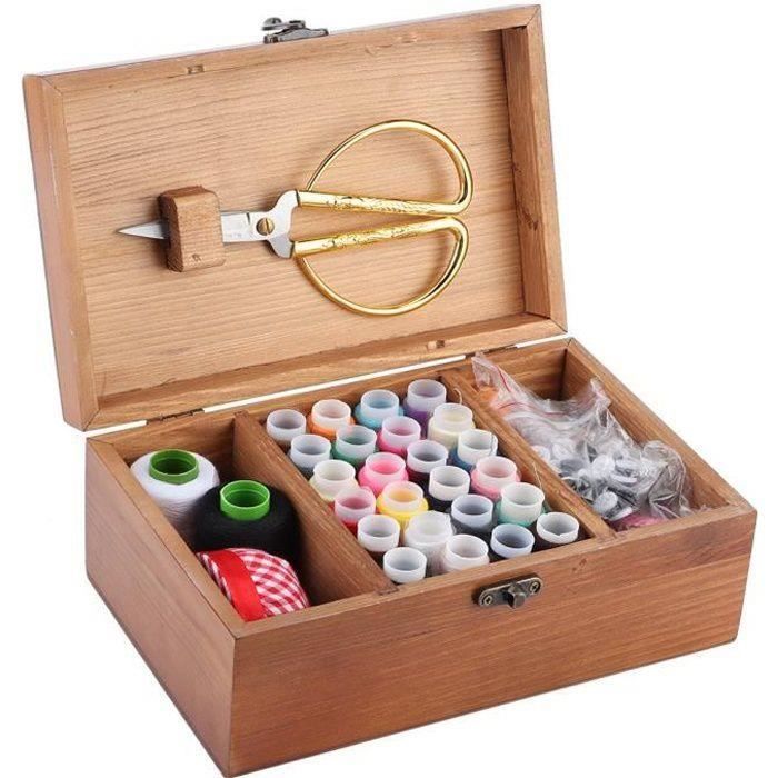 Kit Couture Complet Avec Boîte, Premium Couture Accessoires, Set De Couture Pour Voyage Famille Maison Applicable Au Travail Et A Lurgence 87413795