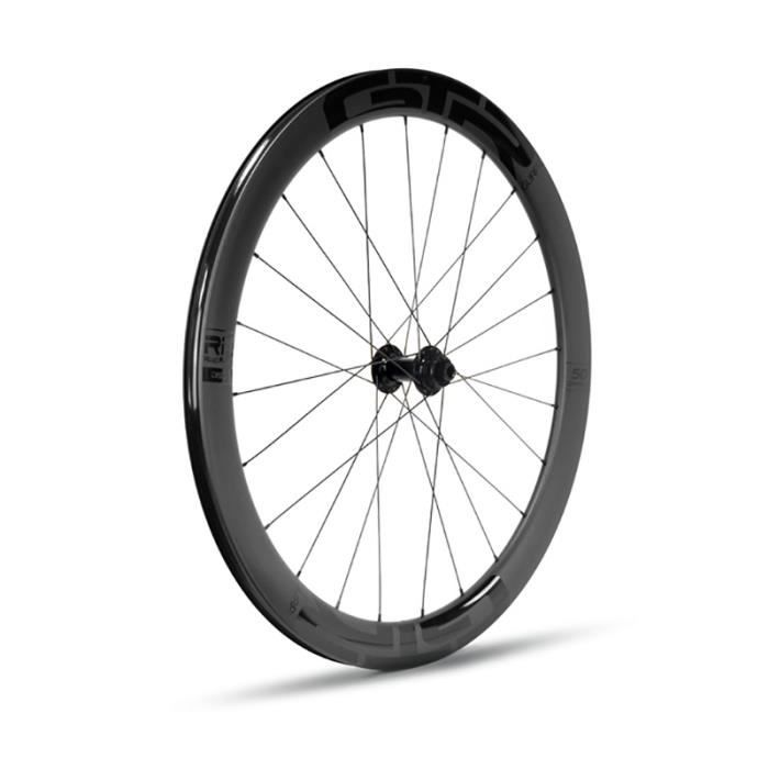 Roue avant Gurpil GTR 700C - Carbone - Center Lock - Noir - 50 mm