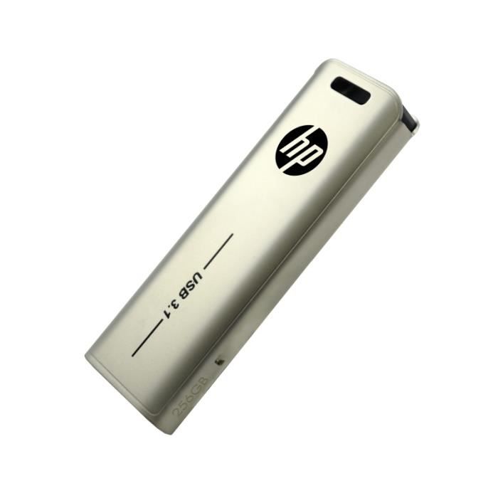 Clé USB - HP - X796W - 256 Go - USB 3.1 - Vitesse de lecture 75 Mo/s