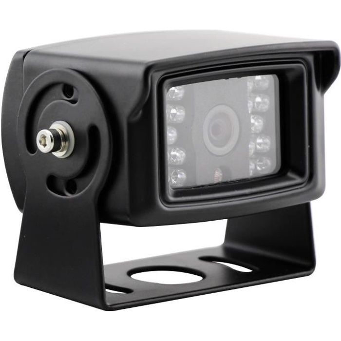 Inovtech Caméra De Recul Filaire Modèle 18 Leds Noir