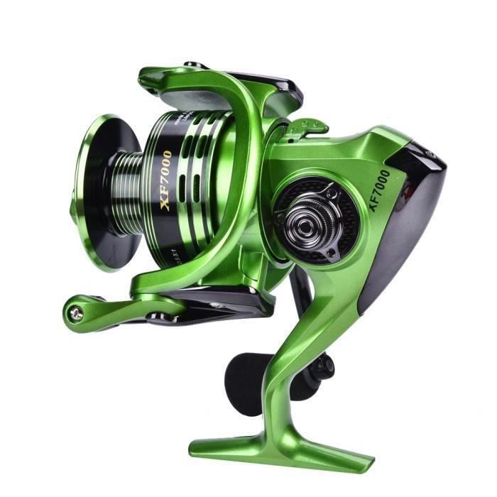 Moulinet Spinning 5.2:1 en Métal Complet, Moulinet de Pêche