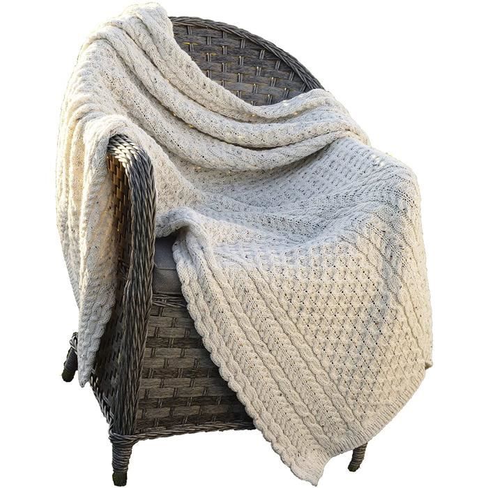 Jete De Lit Limics24 Crafts Traditional Throw Blanket