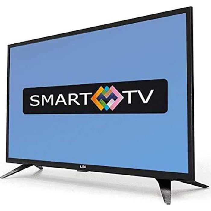 TV LCD LIN 40LFHD1200 Full HD DVB T2 Noir Smart TV avec Wi Fi et HDR
