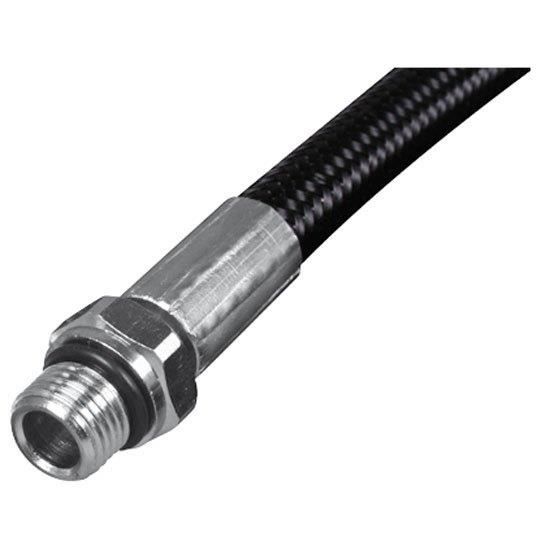Tuyau De Plongée Haute Pression Tressé Carbone – 15 Cm, 300 Bar, Filetage 7/16-20UNF, Pour Manomètre, Plongée Récréative
