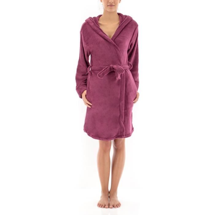 peignoir pilou femme