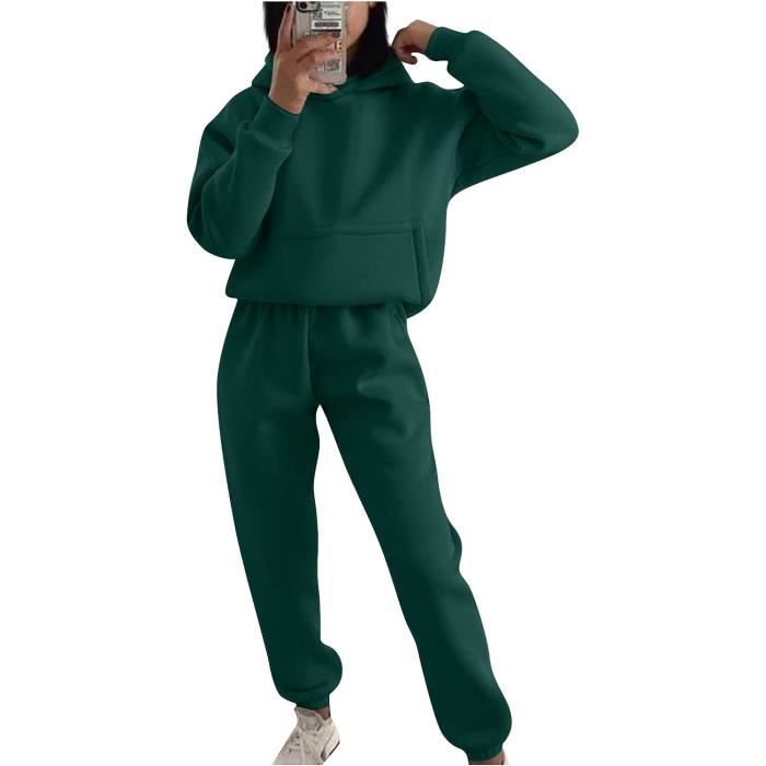 ENSEMBLE DE VETEMENTS Survetement Femme Ensemble Sport Pantalon