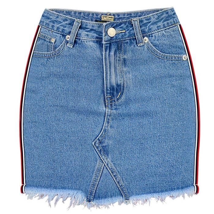 jupe jeans femme