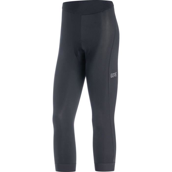 Collant 3/4 Femme - Gore - C3 - Noir - Respirant - Vélo Loisirs Collant 3/4 Femme - Gore - C3 - Noir - Respirant - Vélo Loisirs